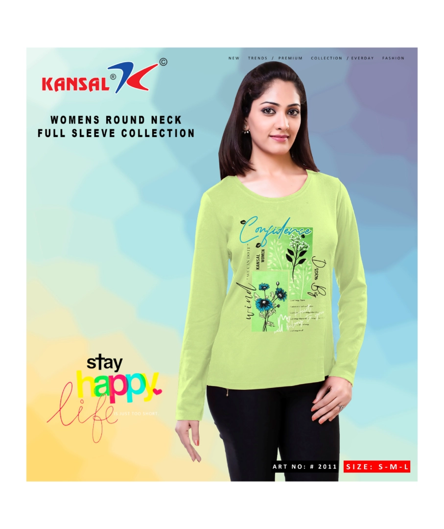 Ladies Full Sleeve Top
